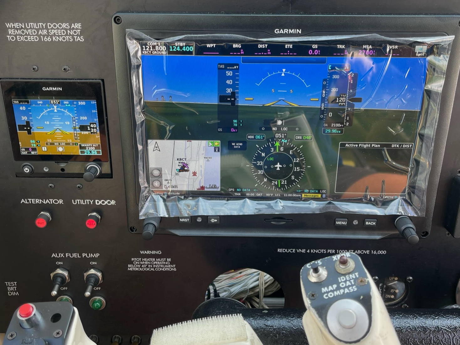 Beechcraft Bonanza avionics upgrades with Garmin glass panel installation